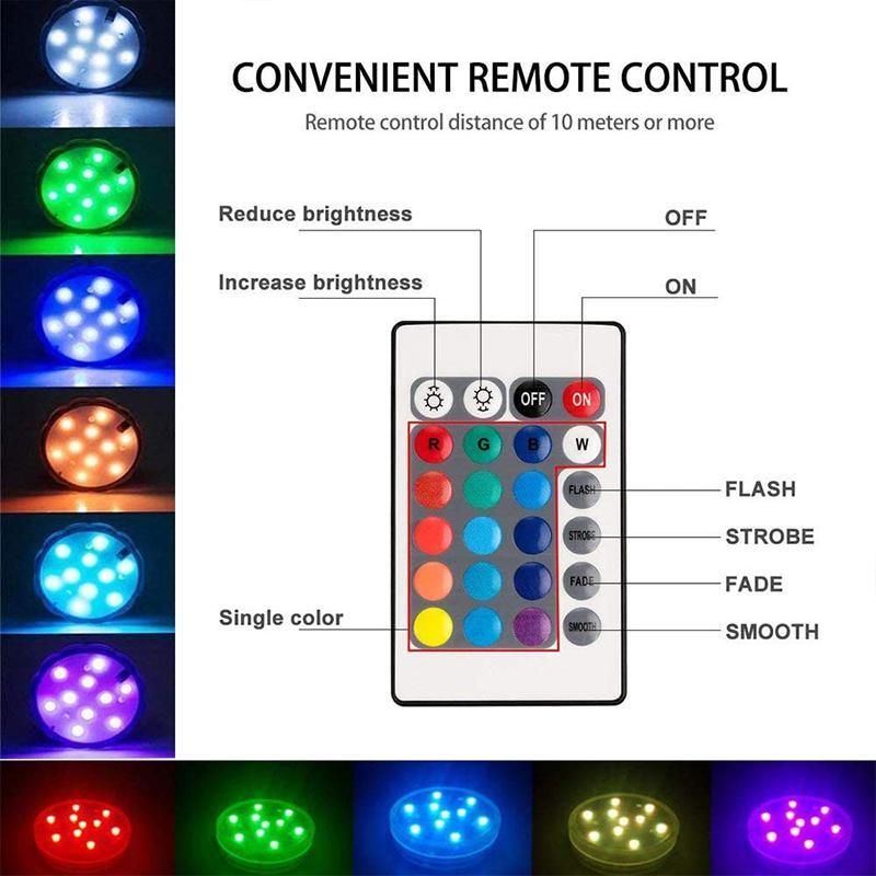 Afstandsbediening Waterdichte Magnetische Zuiglicht LED | Bowlift