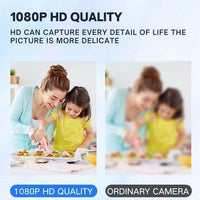 1080P Draadloze WiFi Beveiligingscamera | Weerbestendig, App-Gestuurd & Ideaal voor Binnen- en Buitentoezicht | Kleine Gesloten Circuitcamera