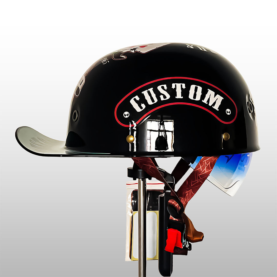 Moto Baseball Cap Stijl Helm DOT En ECE Certificering