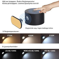 LUMINORD – Oplaadbare Scandinavische Wandlamp Voor Een Gezellige Sfeer