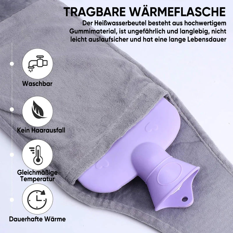 Vulbare Warmwaterkruikriem van Pluche