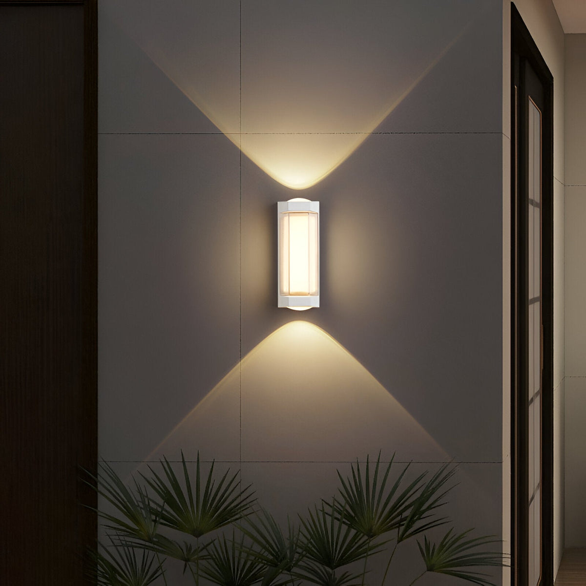 Nordic Up Down Acryl Waterdichte Minimalistische Buitenwandlamp