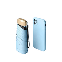 PocketShield – Mini Paraplu met UV-bescherming, lichtgewicht & windbestendig