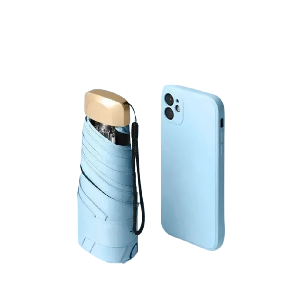 PocketShield – Mini Paraplu met UV-bescherming, lichtgewicht & windbestendig
