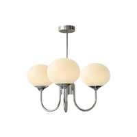 Marshmallow Moderne Glazen Bollen Kroonluchter