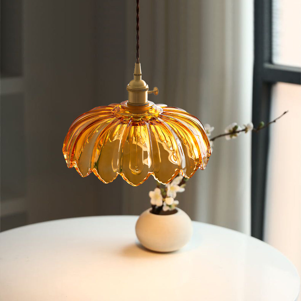 Fay Rustieke Tulp Glas Hanglamp