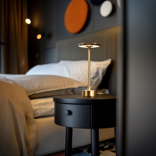 Luxe Draadloze Tafellamp - LED Verlichting
