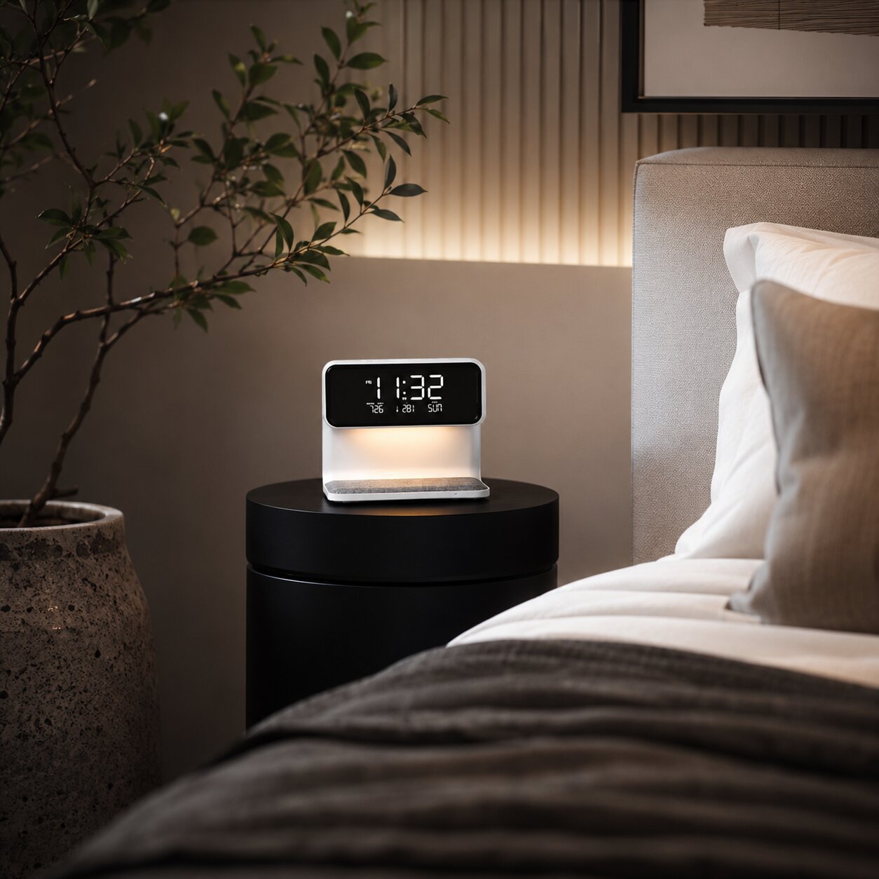 Digitale LED Wecker met Oplaadfunctie | Nachtglans