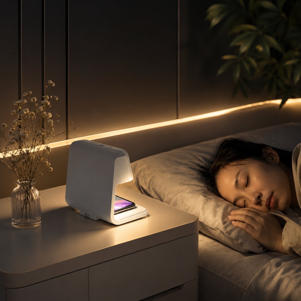 Digitale LED Wecker met Oplaadfunctie | Nachtglans