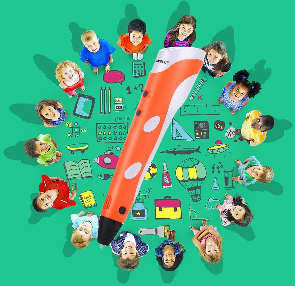 3D Pen | Ergonomisch Ontwerp - Verstelbare Snelheid
