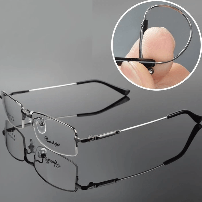 Titanium Progressieve Ver- en Nabijzicht Dual-Use Leesbril