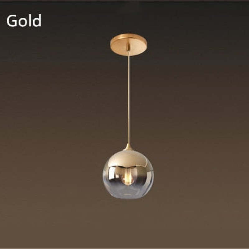 Brina Frosted Balloon Hanglamp Gradient