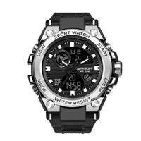 Sportieve Dual-Display Mode Multifunctionele waterdichte verlichte herenarmbandhorloge