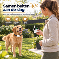 2-in-1 Draadloze Hondenomheining & Trainingshalsband – Cadeau voor Hondenliefhebber