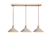 Crème Retro Wabi-Sabi LED Hanglamp