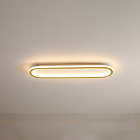 Arisha Plafondlamp Rechthoekig Zwart/Goud Slaap-/Woonkamer