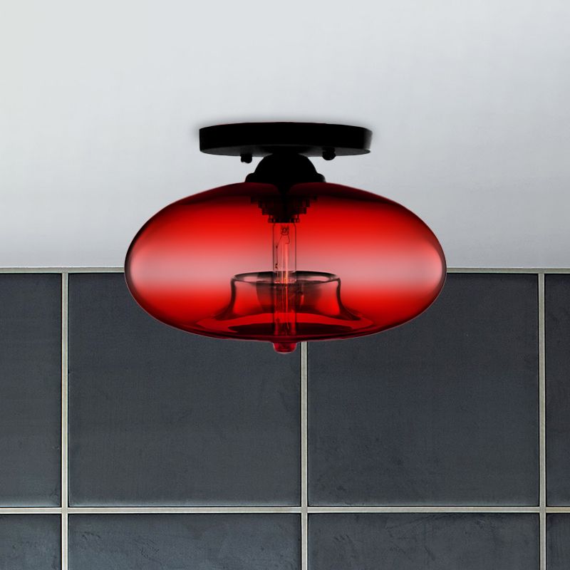 Valentina Industriële Art Deco Globe Plafondlamp Woonkamer