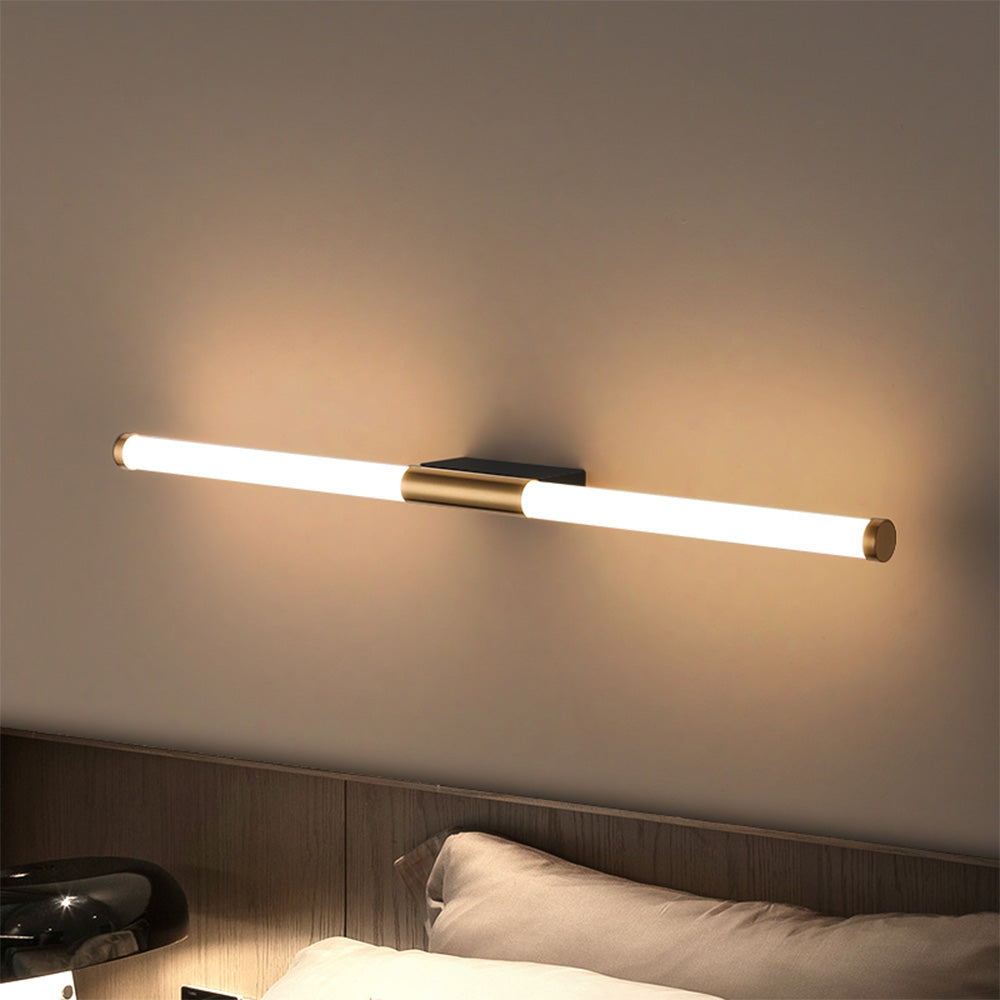 Dazil Wandlamp. Koper. Goud/Wit. Badkamer