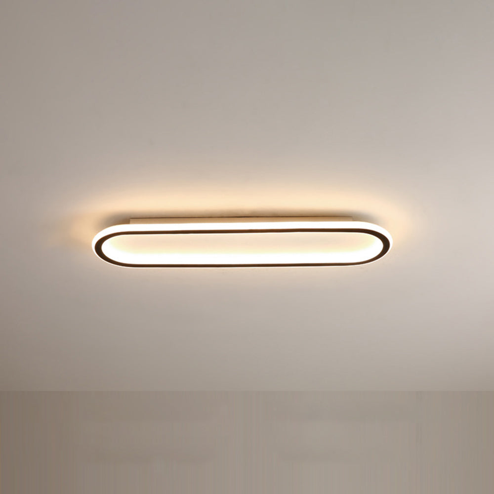 Arisha Plafondlamp Rechthoekig Zwart/Goud Slaap-/Woonkamer