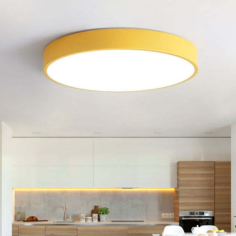 Aria Plafondlamp Rond, 5 Kleuren, Modern Woonkamer/Slaapkamer