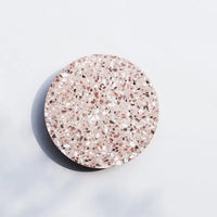 Unieke Scandinavische Wandlamp Combinatie van Terrazzo en Warm Licht