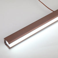 Thala Moderne Lineaire Hanglamp Zwart/Bruin Woonkamer