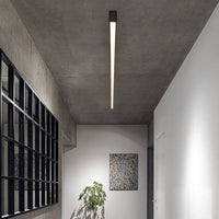 Arisha Plafondlamp Lineair Modern LED Zwart Woonkamer Metaal