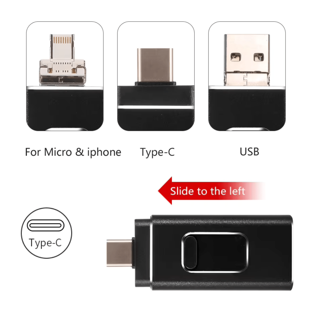 USB Multiport 4-in-1