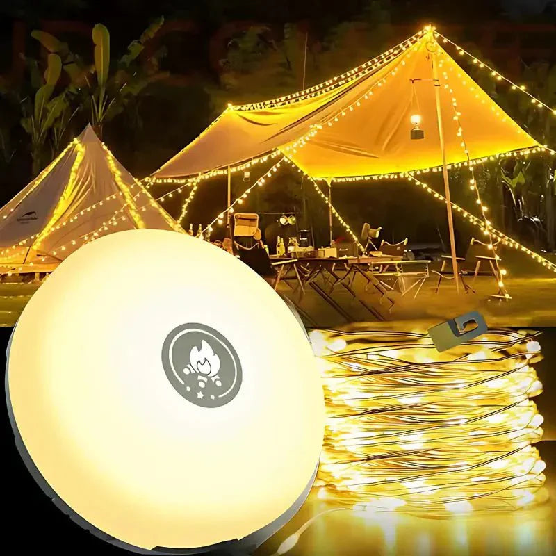 Opvouwbare 4-in-1 Campinglamp