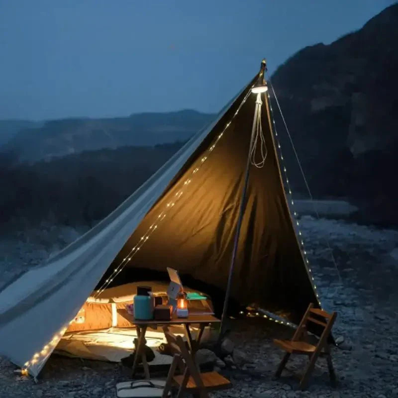 Opvouwbare 4-in-1 Campinglamp
