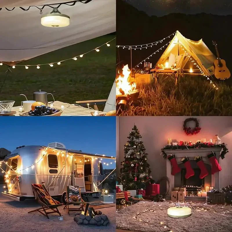 Opvouwbare 4-in-1 Campinglamp