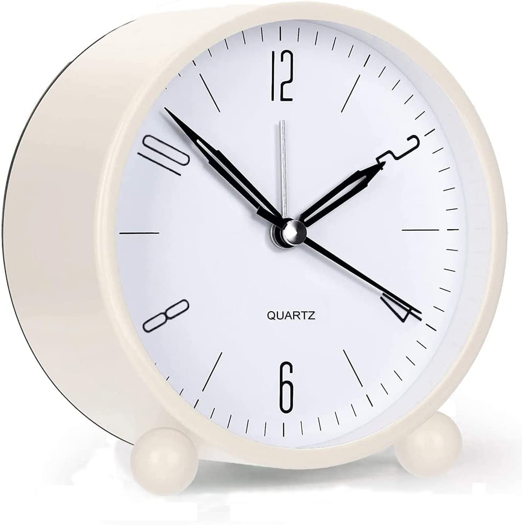 SilentWake - Elegante wekker met stille mechanismen en nachtlicht