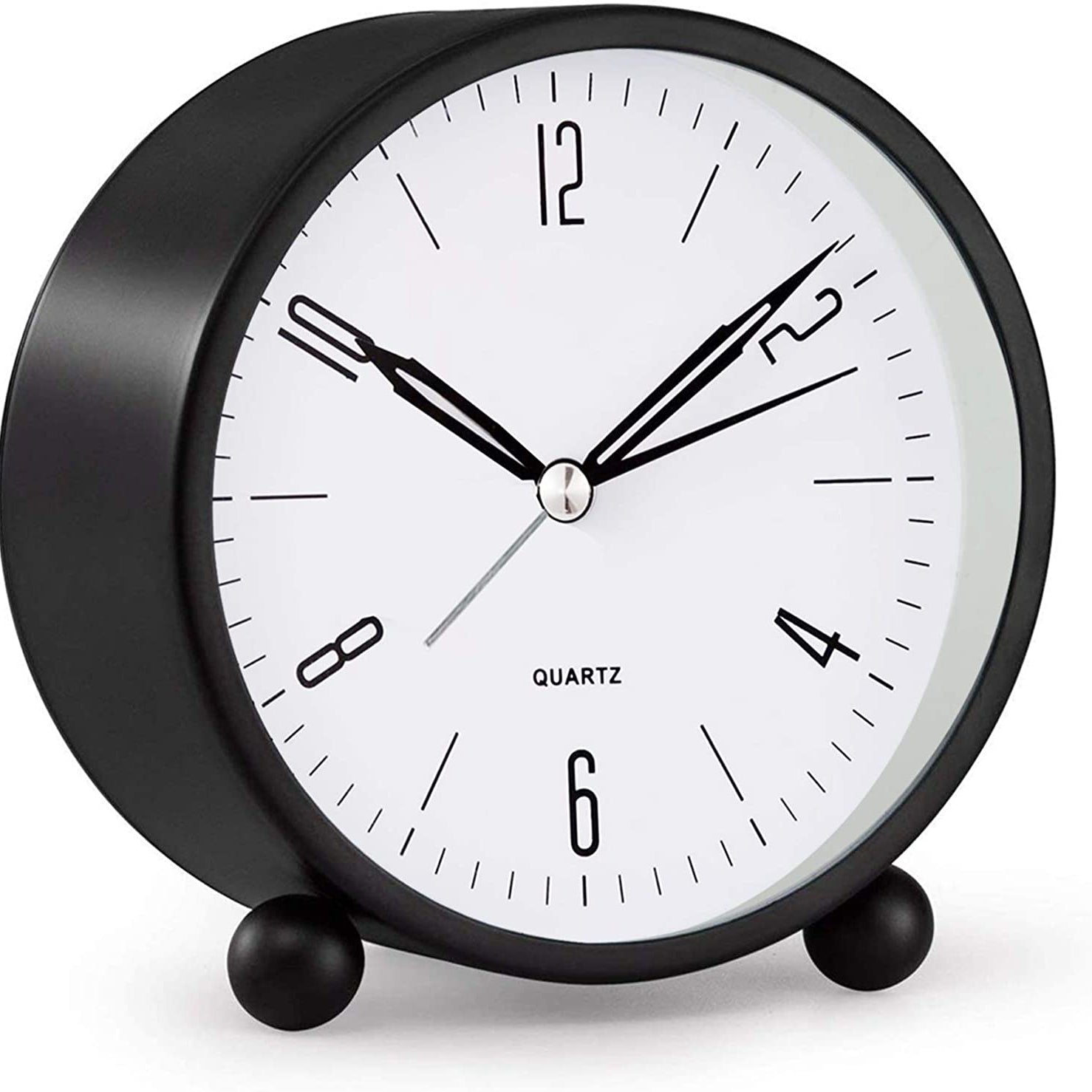 SilentWake - Elegante wekker met stille mechanismen en nachtlicht