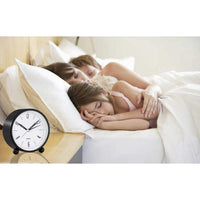 SilentWake - Elegante wekker met stille mechanismen en nachtlicht