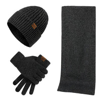 Matt - Casual winterset met muts, sjaal en handschoenen voor mannen