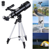 Astronomische Telescoop 400/70mm | Hoge Precisie Reflector met Stabiel Statief en Set Oculairs