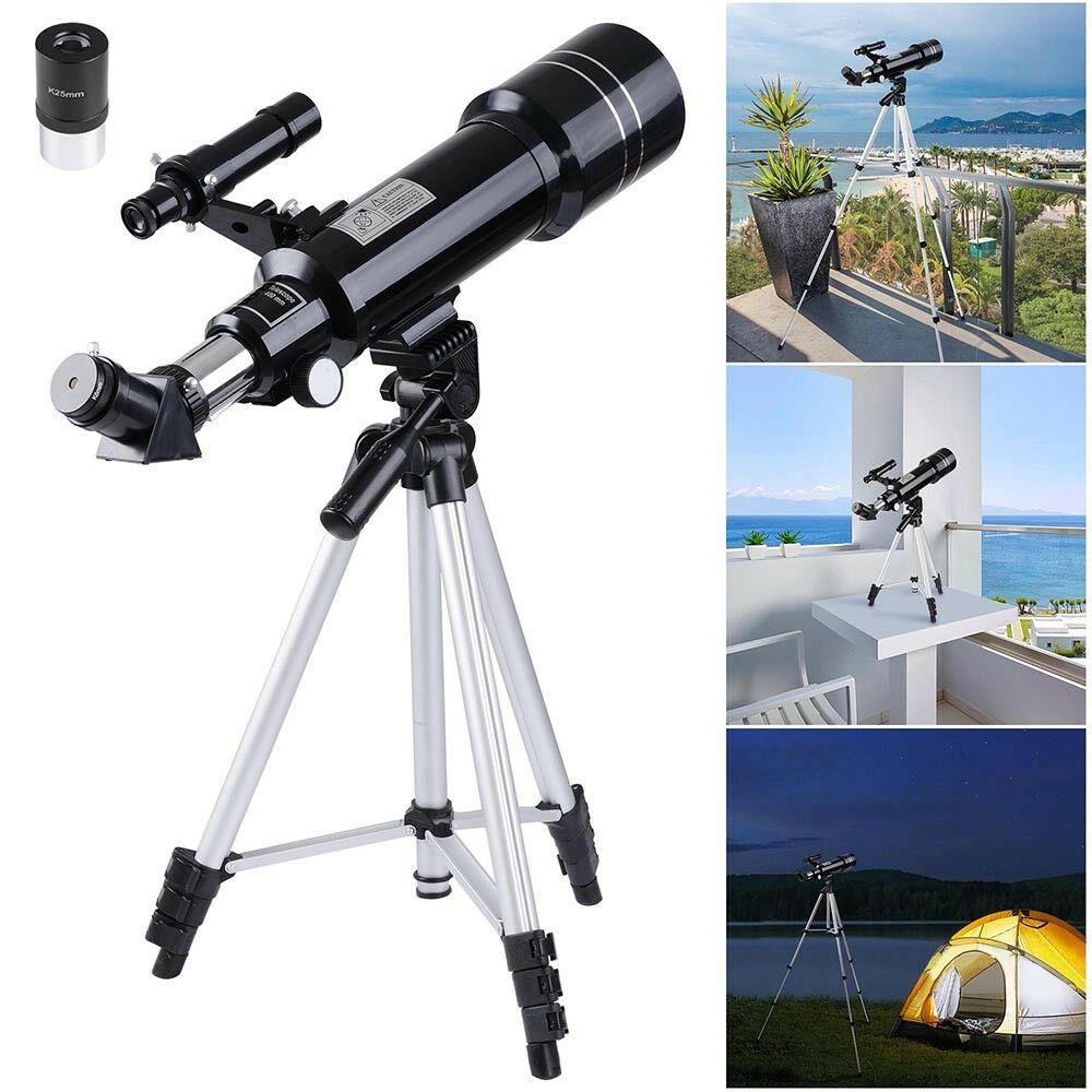 Astronomische Telescoop 400/70mm | Hoge Precisie Reflector met Stabiel Statief en Set Oculairs