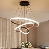Zin Moderne Ring Hanglamp, 2/3/4 Ringen