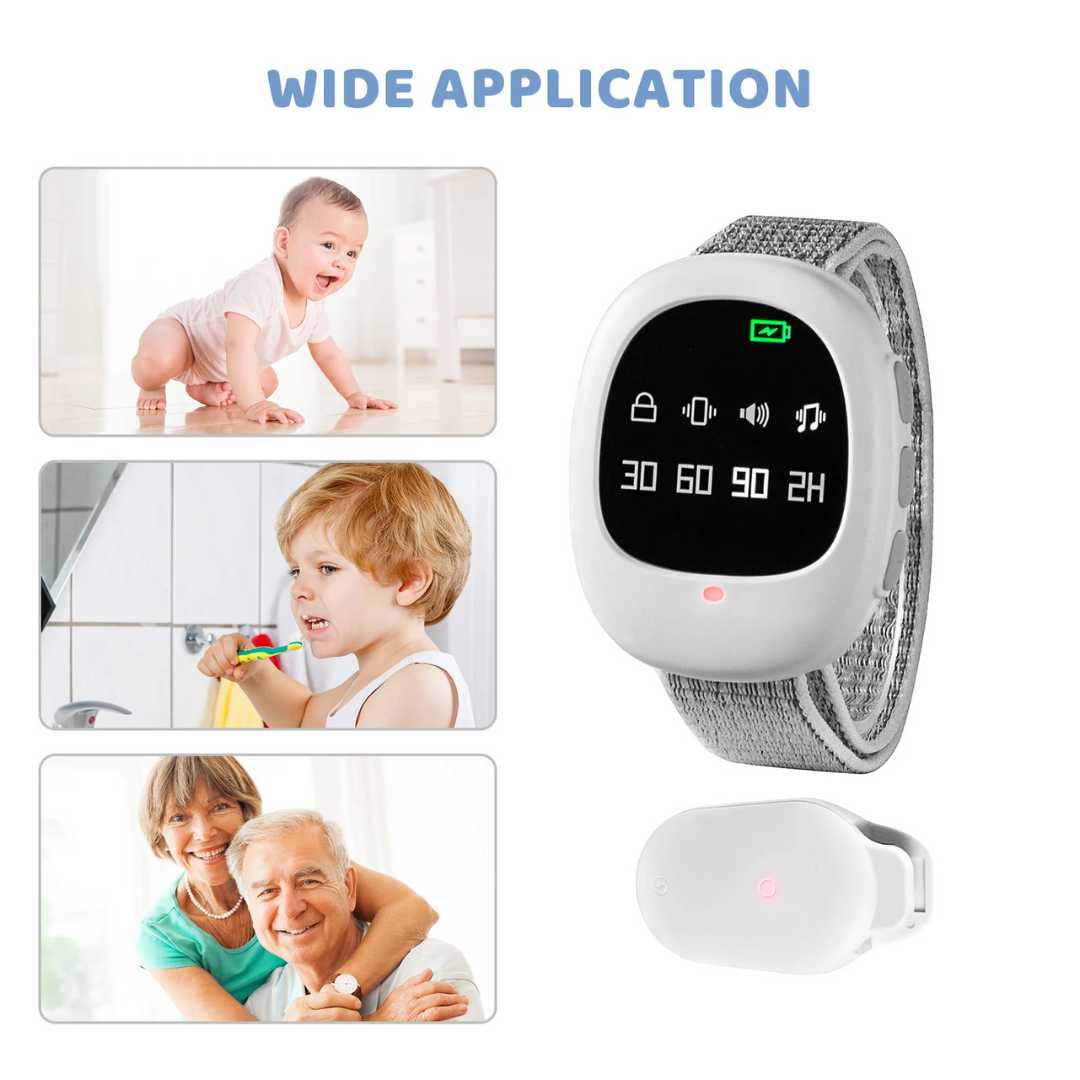 NiteGuard Draadloze Nachtalarm met Ontvanger Monitor