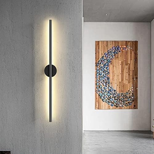 Moderne Zwarte Aluminium Wandlamp