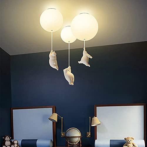 Ballonbeer Plafondlamp | Speelse Beren Ontwerp