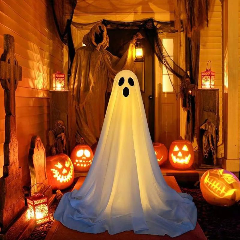 EtherealSpirit | Spookachtige sfeer met zijden stof en LED-verlichting