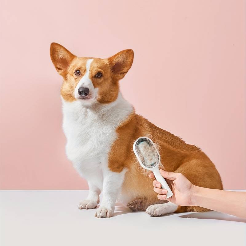 Verzorgingskam | Zachte en makkelijke kam voor honden- en kattenhaar