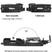 Multifunctionele Militaire Richtkompas met Clinometer