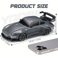 Ultimate 1:24 RC Driftcar met LED-wielen – Oplaadbaar 4WD race speelgoed