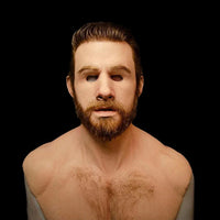 Hyper Realistische Siliconen Oude Man Masker