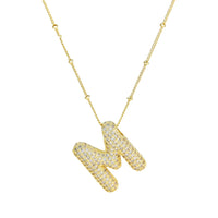 Diamanten Ketting met Letter