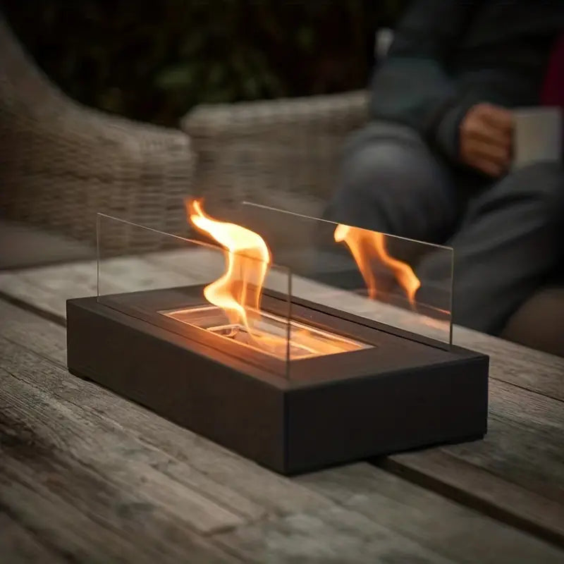SereneFlame - Luxe sfeerhaard voor een betoverende buitenomgeving