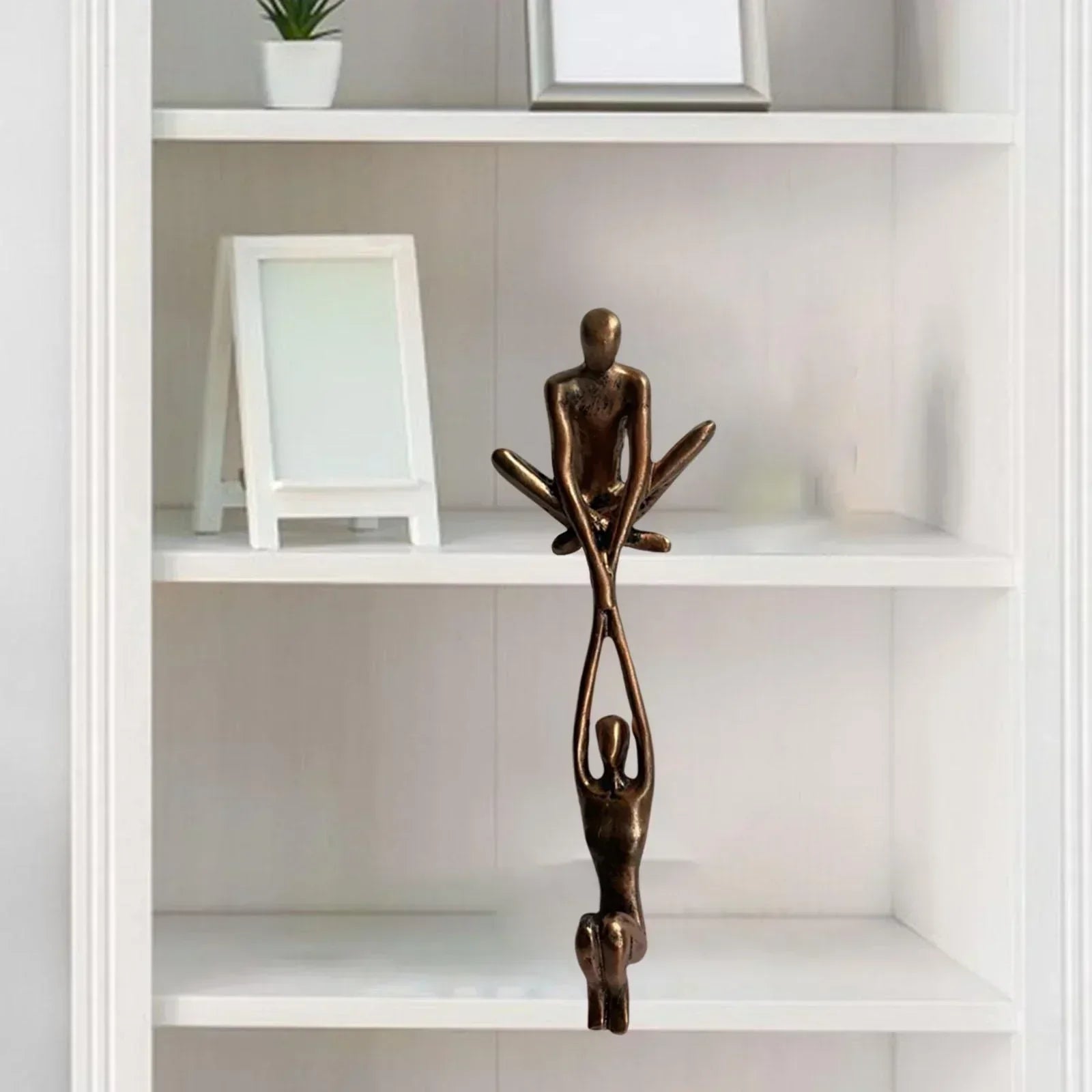 Lanoria - Sculptuur Beeldje Liefde en Kracht Decoratief