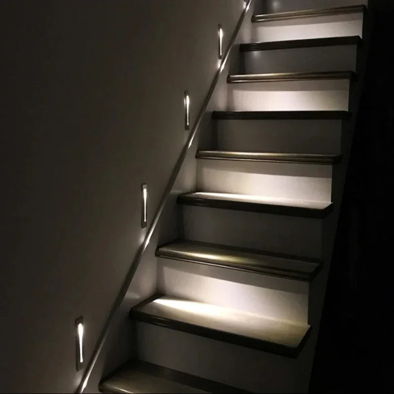 Shadee Bewegingssensor Trap Wandlamp
